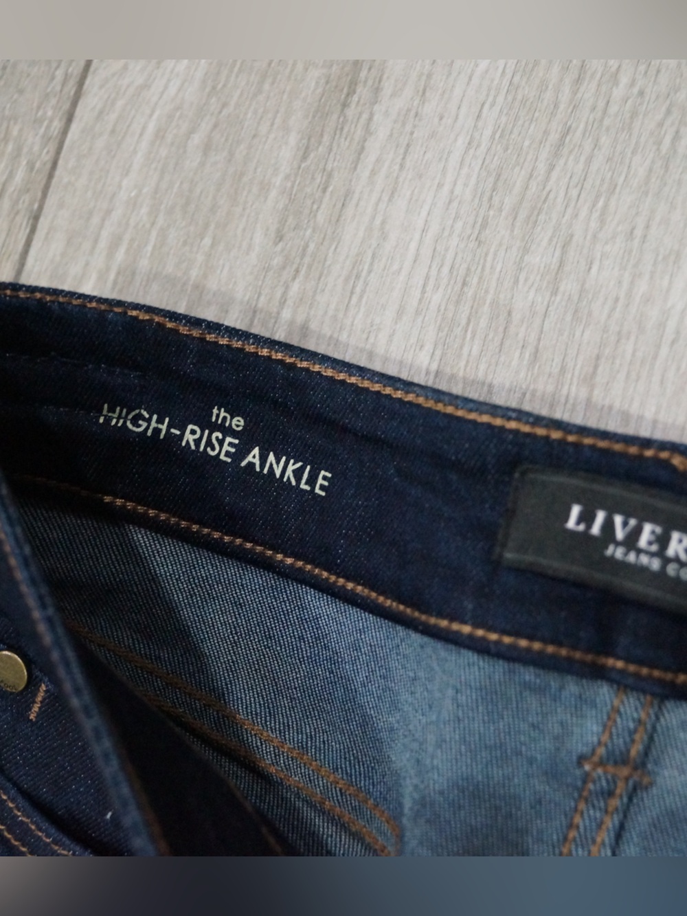 Liverpool Jeans Company Indigo High-Rise Skinny Jeans - Picture 8 of 12
